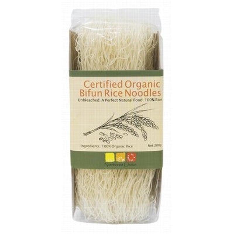 NUTRITIONIST CHOICE Organic Rice Bifun Unbleached Noodle 200g