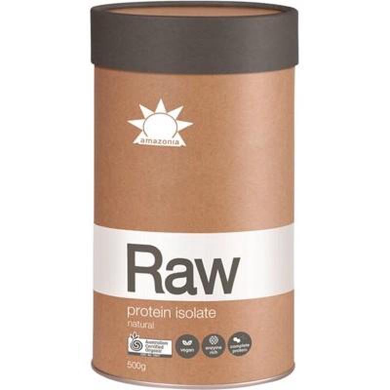 Amazonia Raw Protein Organic Isolate Natural 500g