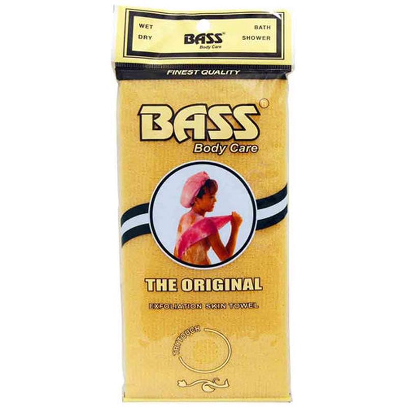 BASS BODY CARE Exfoliation Skin Towel (Assorted colours)