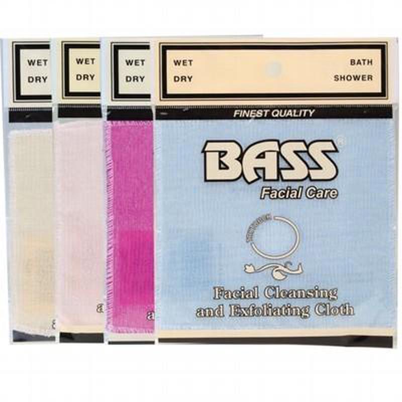 BASS FACIAL CARE Exfoliation Facial Cleansing Cloth