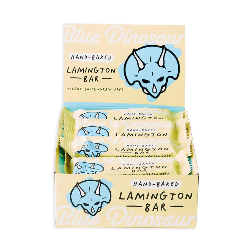BLUE DINOSAUR Hand-Baked Bar Lamington - 12x45g