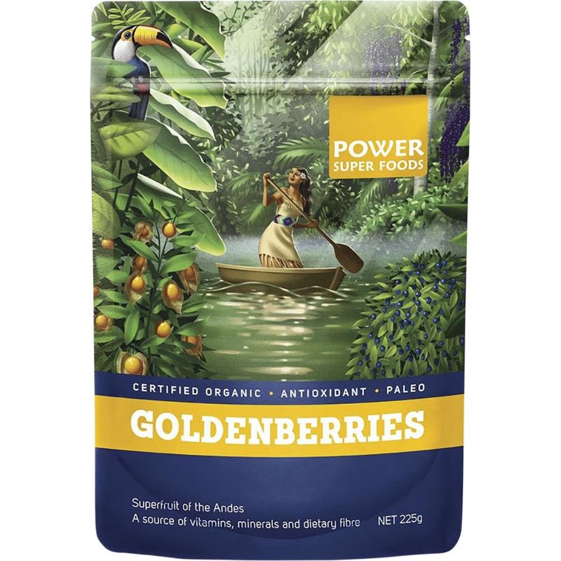 POWER SUPER FOODS Berry Power Organic Goldenberries 225g