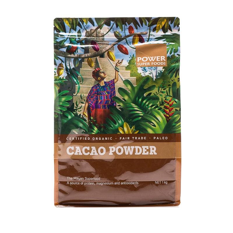 POWER SUPER FOODS Organic Cacao Powder 1kg
