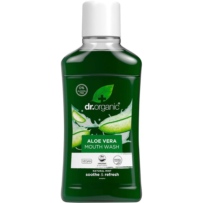 DR ORGANIC Aloe Vera Mouthwash 500ml