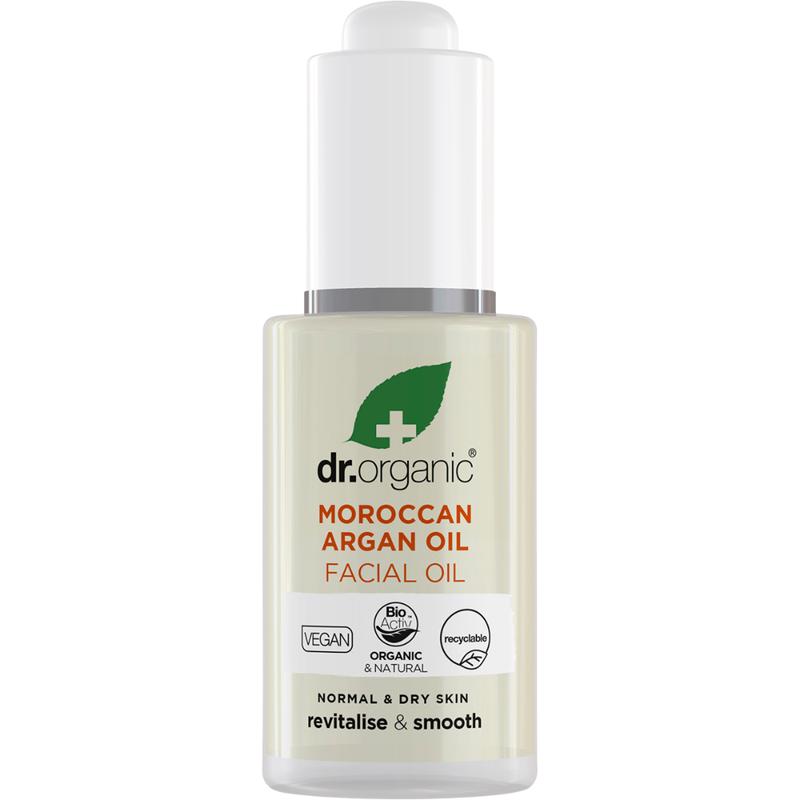 Dr Organic Moroccan Argan Oil Organic Facial Oil - 30ml