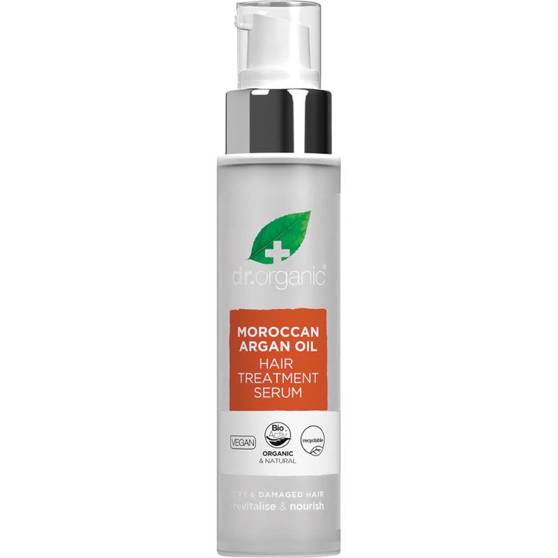 DR ORGANIC Moroccan Argan Oil Organic Hair Treatment Serum 100ml
