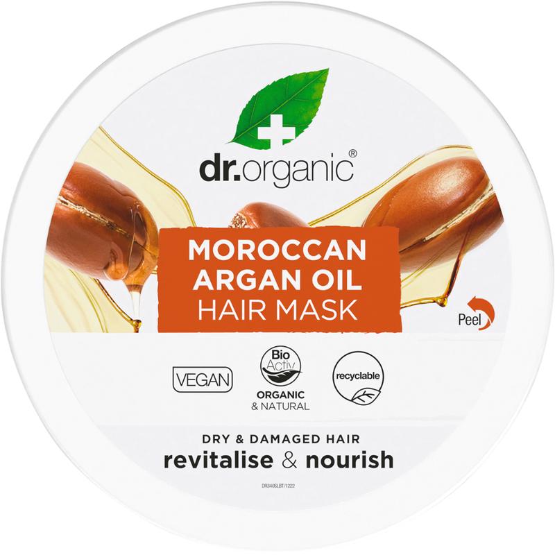 DR ORGANIC Organic Moroccan Argan Oil Hair Mask 200ml