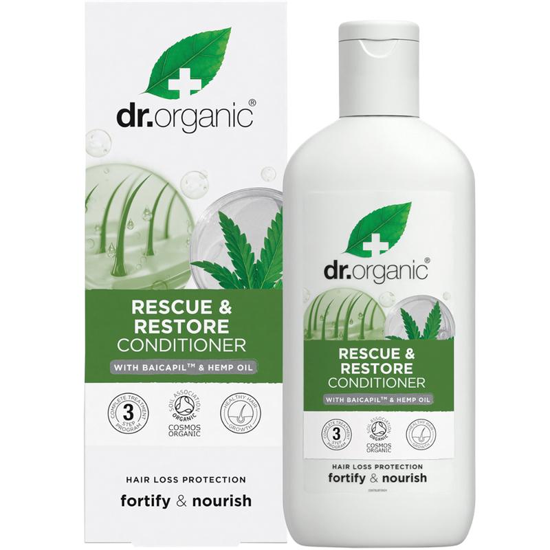 DR ORGANIC Hemp Oil Rescue & Restore Conditioner 265ml