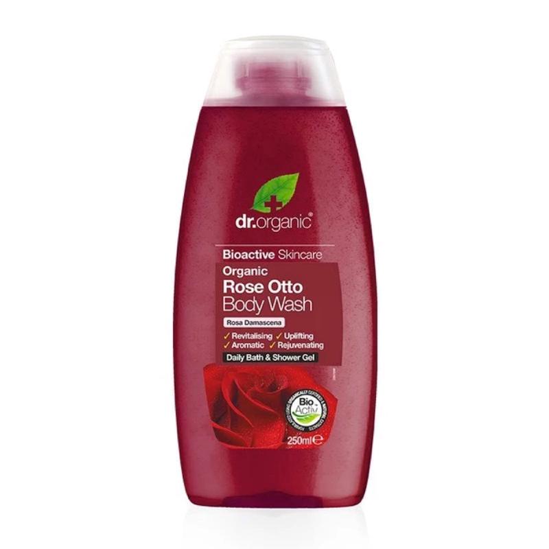 DR ORGANIC Body Wash Rose Otto 250ml