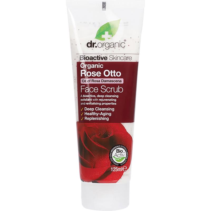 DR Organic Rose Otto Organic Face Scrub - 125ml