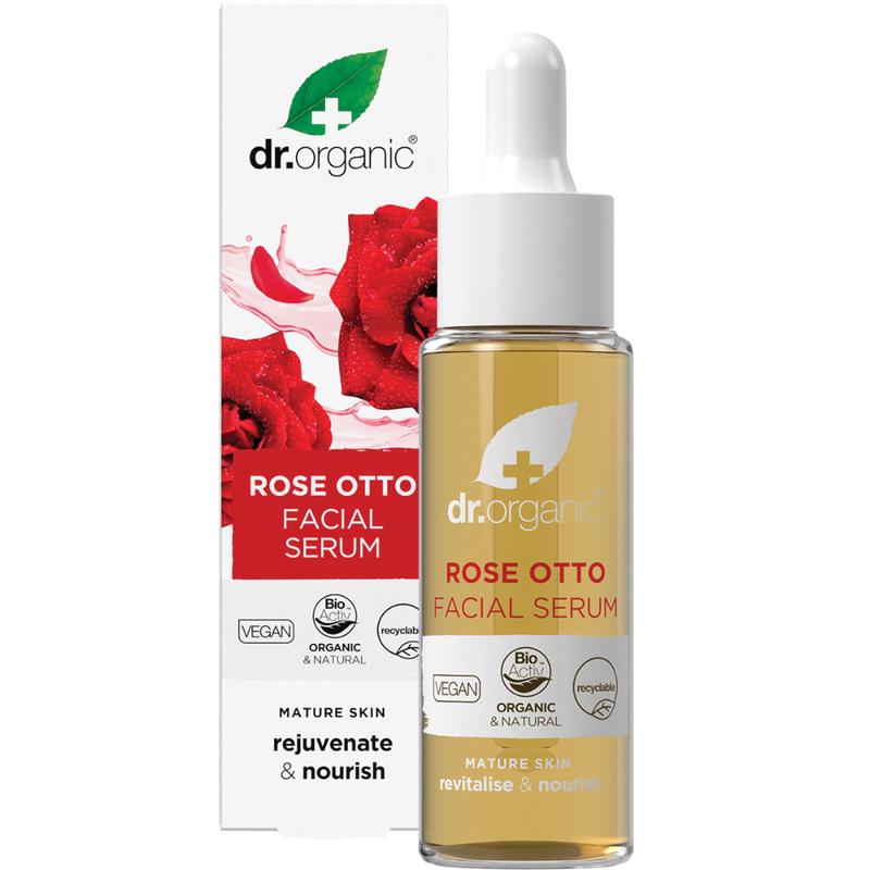 DR ORGANIC Rose Otto Organic Facial Serum 30ml