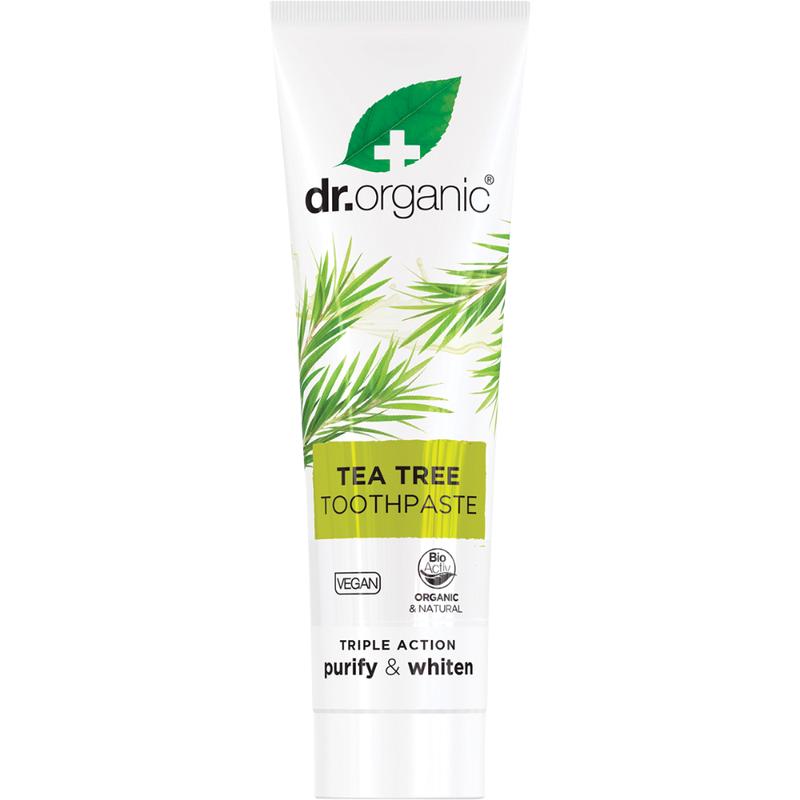 DR ORGANIC Tea Tree Whitening Toothpaste 100ml