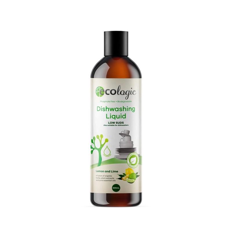 ECOLOGIC Dishwash Liquid Lemon & Lime 500ml