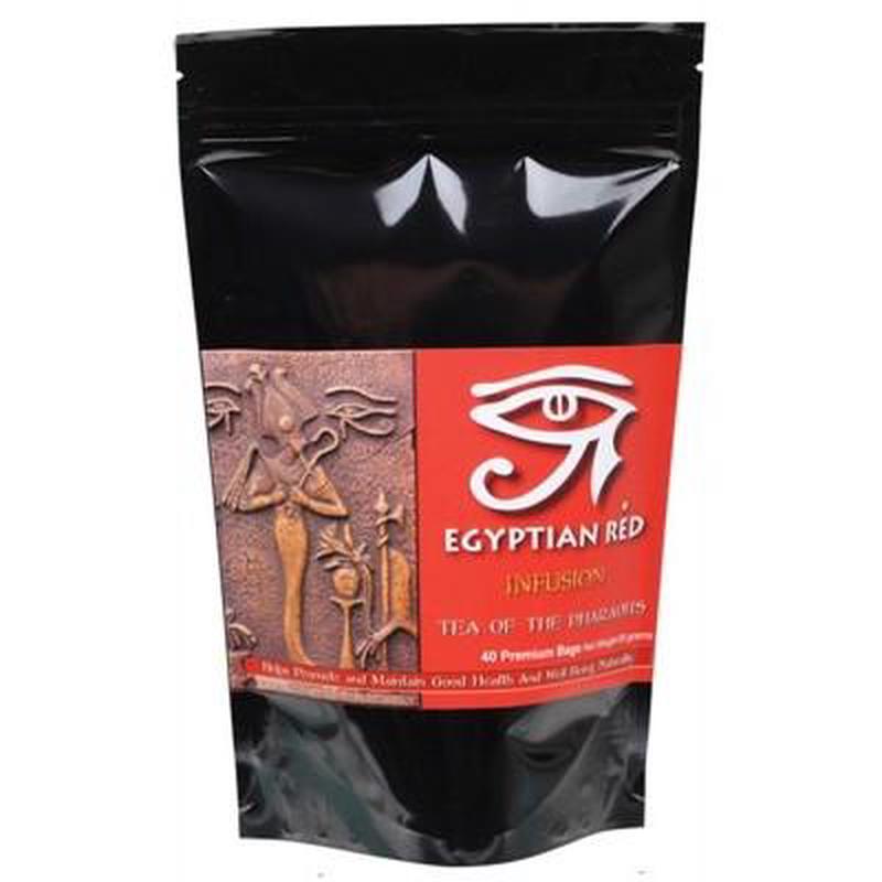 EGYPTIAN RED Organic Herbal Tea of the Pharaohs 40 Tea Bags