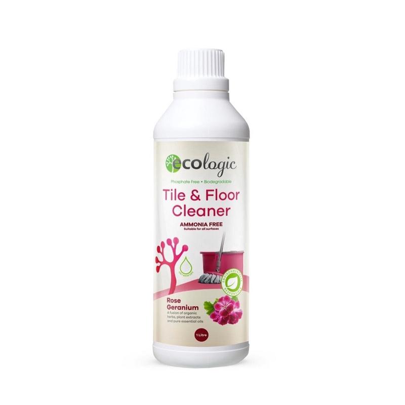ECOLOGIC Tile & Floor Cleaner Rose Geranium - 1L