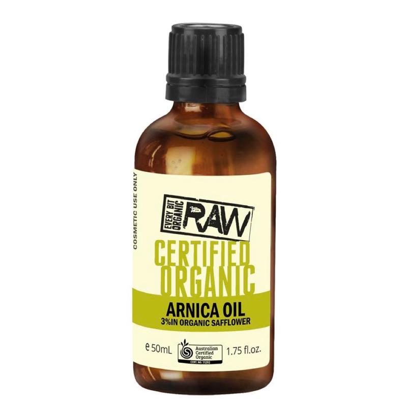 EVERY BIT ORGANIC RAW Certified Organic Arnica Oil 50ml