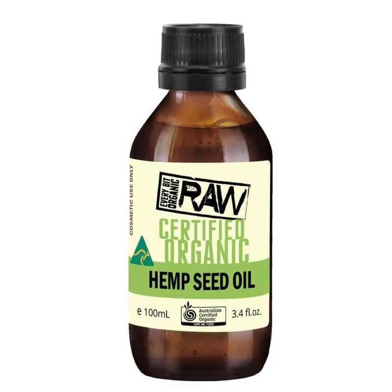 EVERY BIT ORGANIC RAW Hemp Seed Oil 100ml