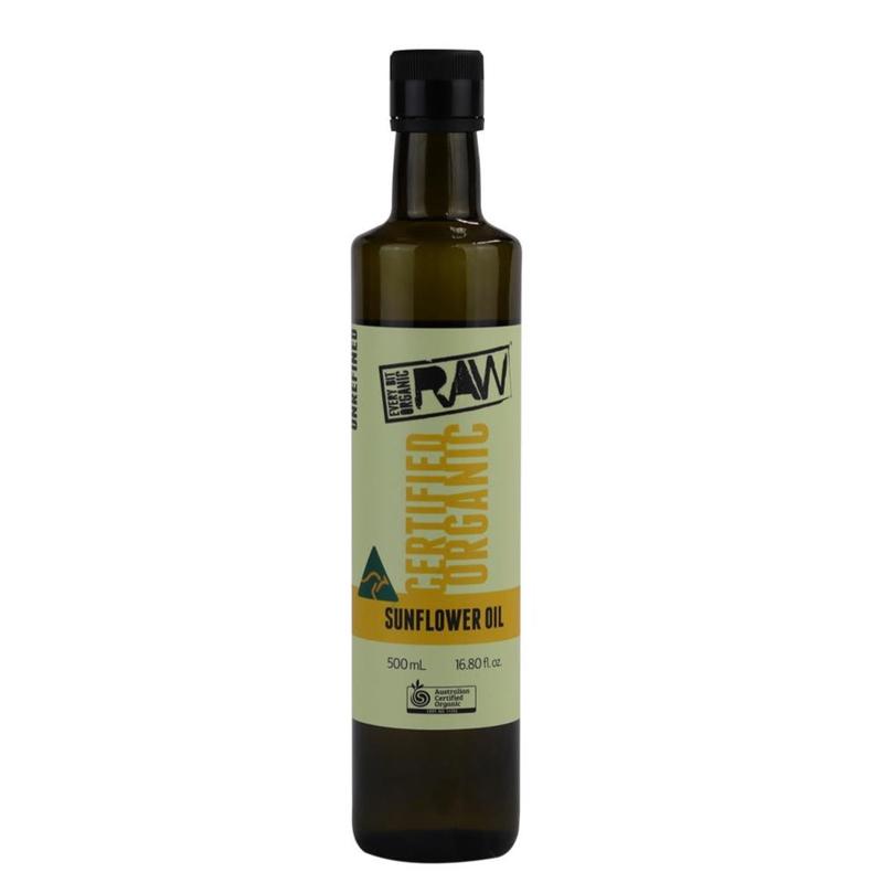 EVERY BIT ORGANIC RAW Sunflower Oil Unrefined 250ml