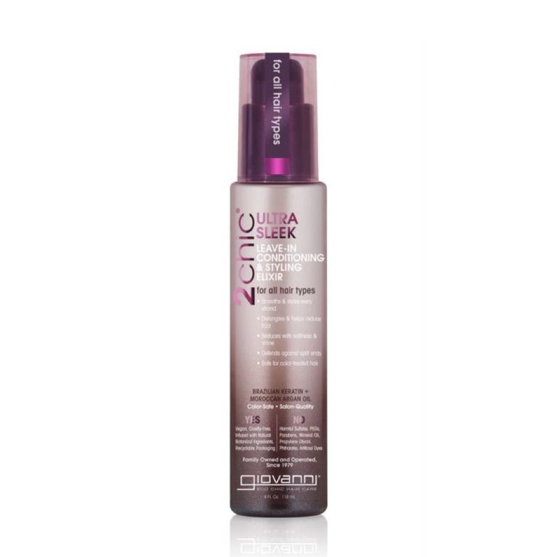 GIOVANNI Organic Conditioner 2CHIC Leave-in & Styling Elixir 118ml