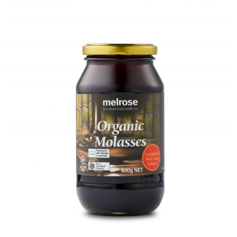 MELROSE Organic Molasses Blackstrap & Unsulphured 600g