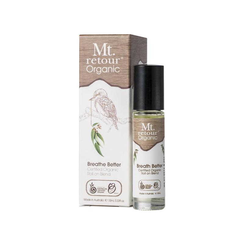 MT RETOUR Essential Oil (100%) Breathe Better Blend (Roll-on) - 10ml