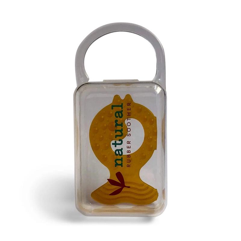 NATURAL RUBBER SOOTHERS Teether Fish