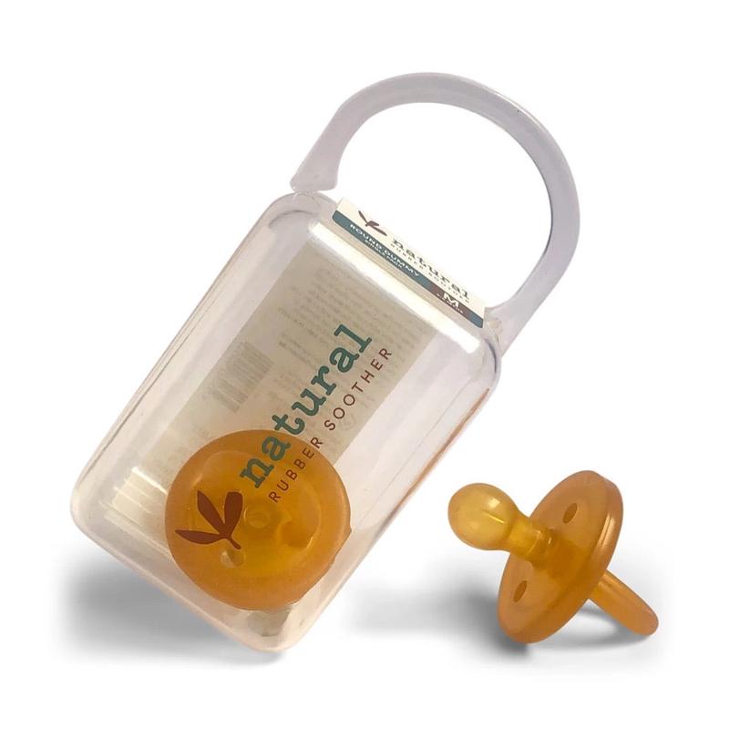 NATURAL RUBBER SOOTHERS Soother - Twin Pack Large Rounded (6 mths +)
