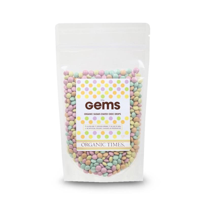 ORGANIC TIMES Chocolate Little Gems - 500g