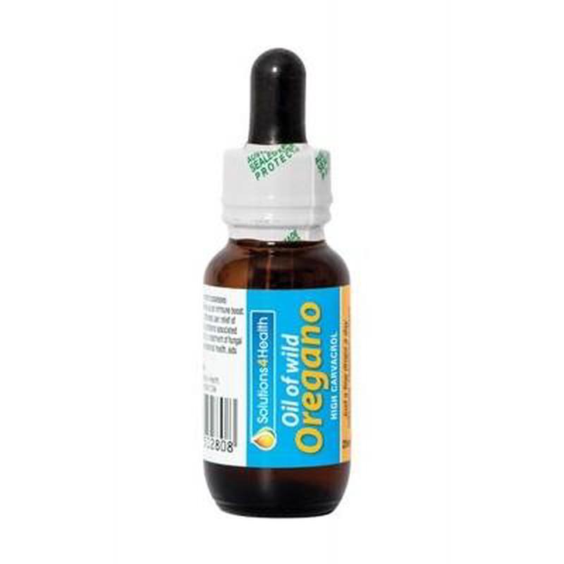 SOLUTIONS 4 HEALTH Organic Oil of Wild Oregano 25ml