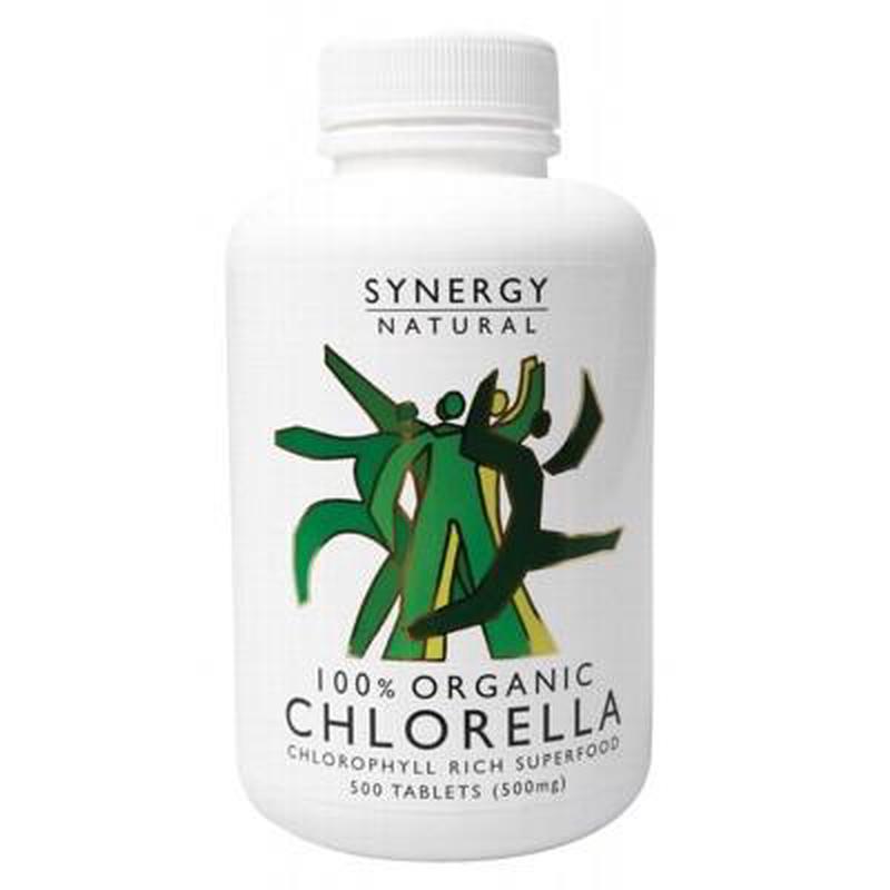 SYNERGY ORGANIC Chlorella Tablets 500 (500mg)