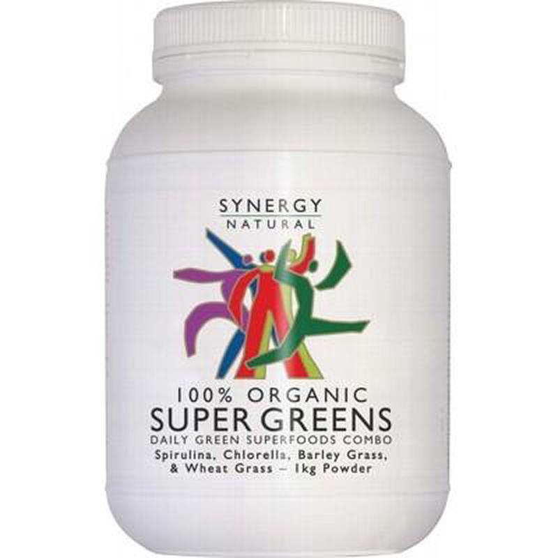 SYNERGY ORGANIC Organic Super Greens Powder 1kg