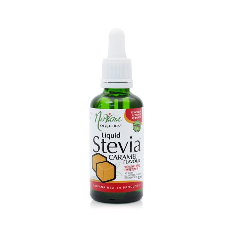 NIRVANA ORGANICS Liquid Stevia Caramel 50ml