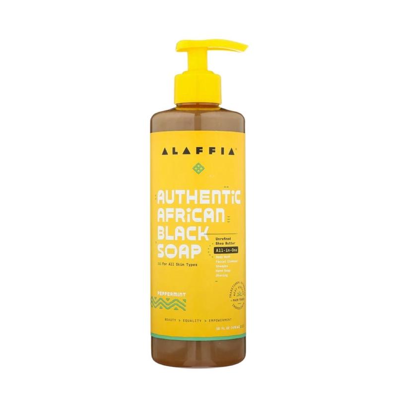 ALAFFIA African Black Soap Peppermint 476ml