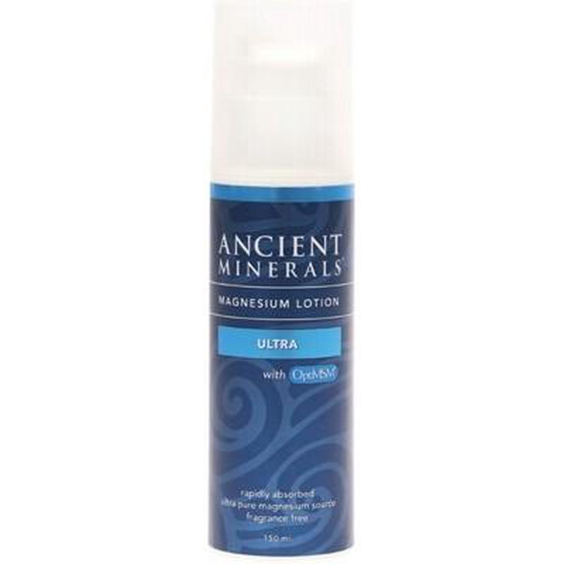 ANCIENT MINERALS Magnesium Lotion (50%) & MSM Ultra 150ml