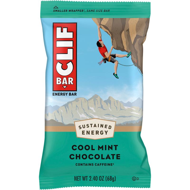 CLIF BAR Energy Bar Cool Mint Chocolate Box of 12 Bulk
