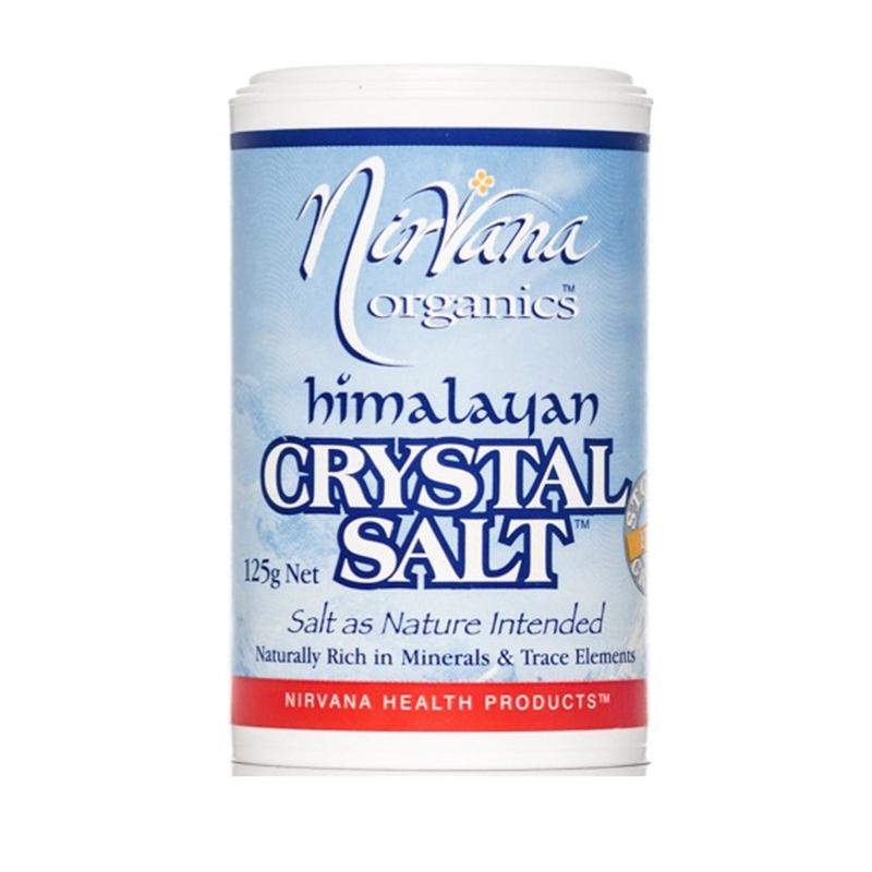 NIRVANA ORGANICS Himalayan Salt Fine Shaker 125g