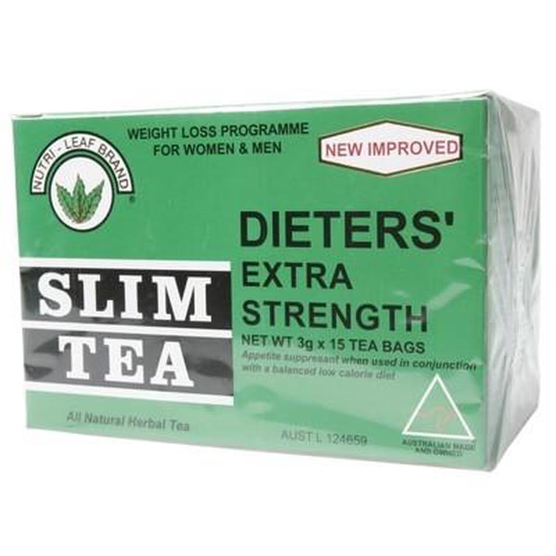 NUTRI-LEAF Herbal Tea Bags Slim Tea Extra Strength 15