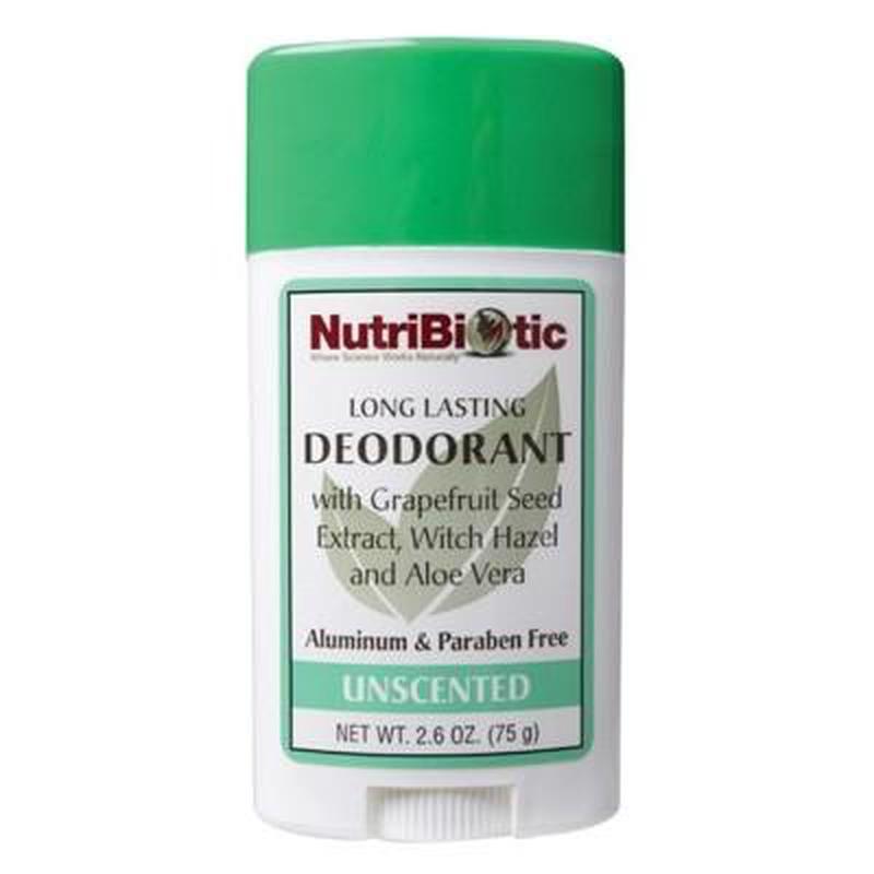 NUTRIBIOTIC Deodorant Stick Unscented 75g