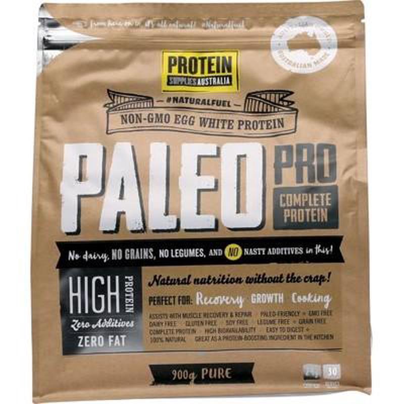 PROTEIN SUPPLIES AUST. PaleoPro (Egg White Protein) Pure 900g