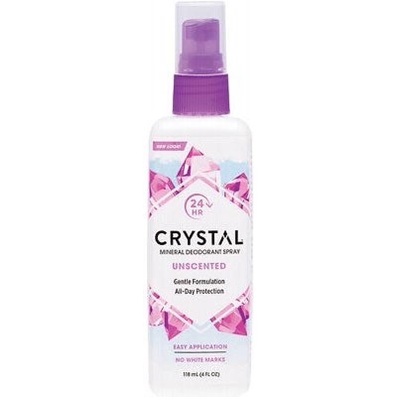 CRYSTAL Deodorant Body Spray Fragrance Free 118ml