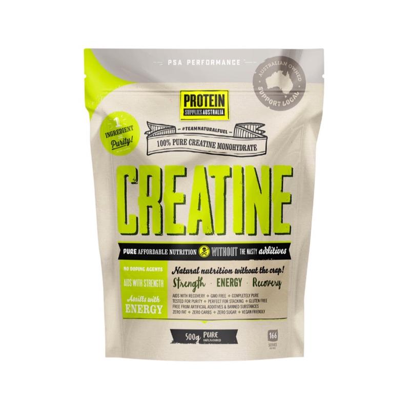 PROTEIN SUPPLIES AUST. Creatine (Monohydrate) Pure 500g