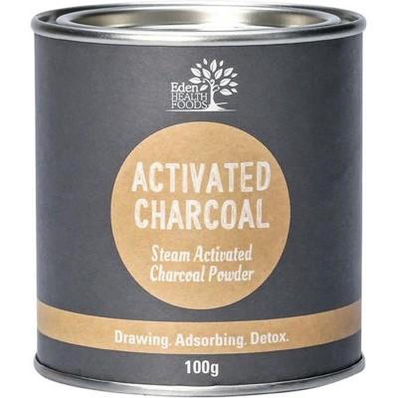 EDEN HEALTHFOODS Steam Activated Charcoal Powder 100g