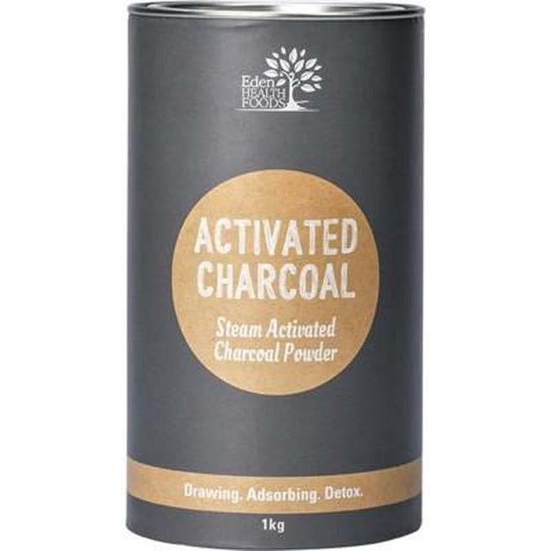 EDEN HEALTHFOODS Steam Activated Charcoal Powder 1kg