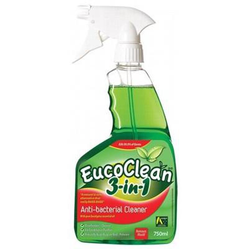 EUCOCLEAN Anti-bacterial Cleaner 3-in-1 Disinfect/Clean/Bed Bugs