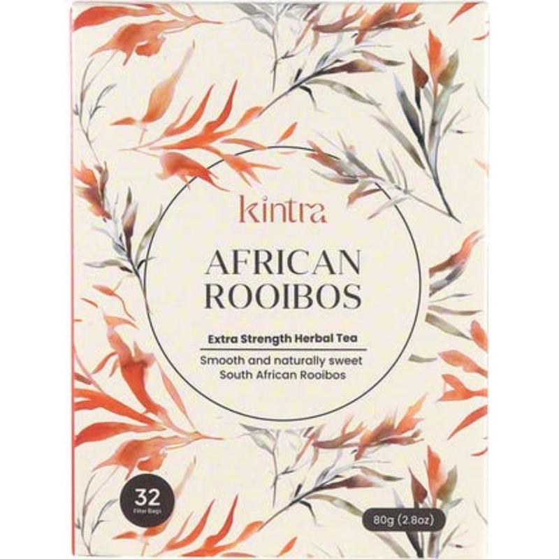 Kintra Foods African Rooibos Tea Bags 32pk