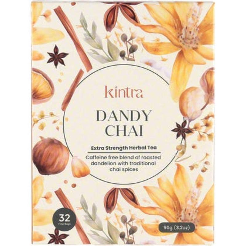 Kintra Foods Dandy Chai Blend Tea Bags 32pk