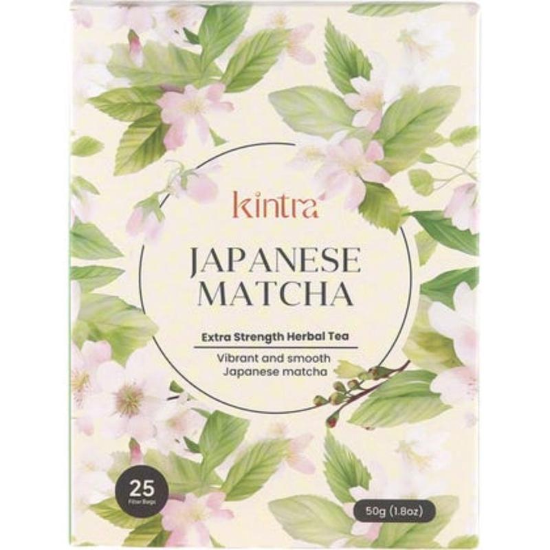 Kintra Foods Japanese Matcha Tea Bags 25pk