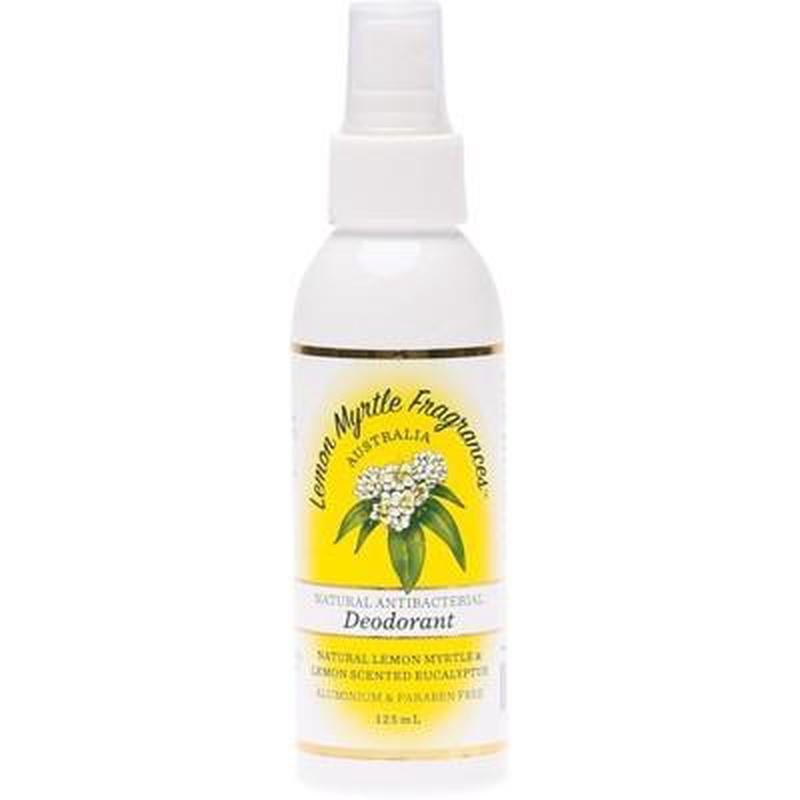 LEMON MYRTLE FRAGRANCES Deodorant Lemon Myrtle - Aluminium Free 125ml