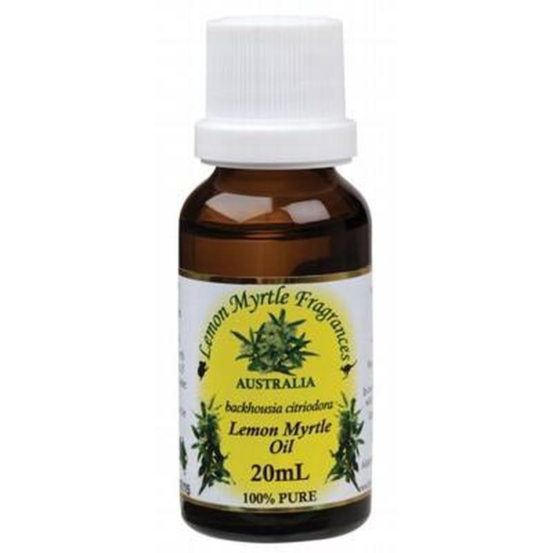 LEMON MYRTLE FRAGRANCES Essential Oil 100% Lemon Myrtle 20ml
