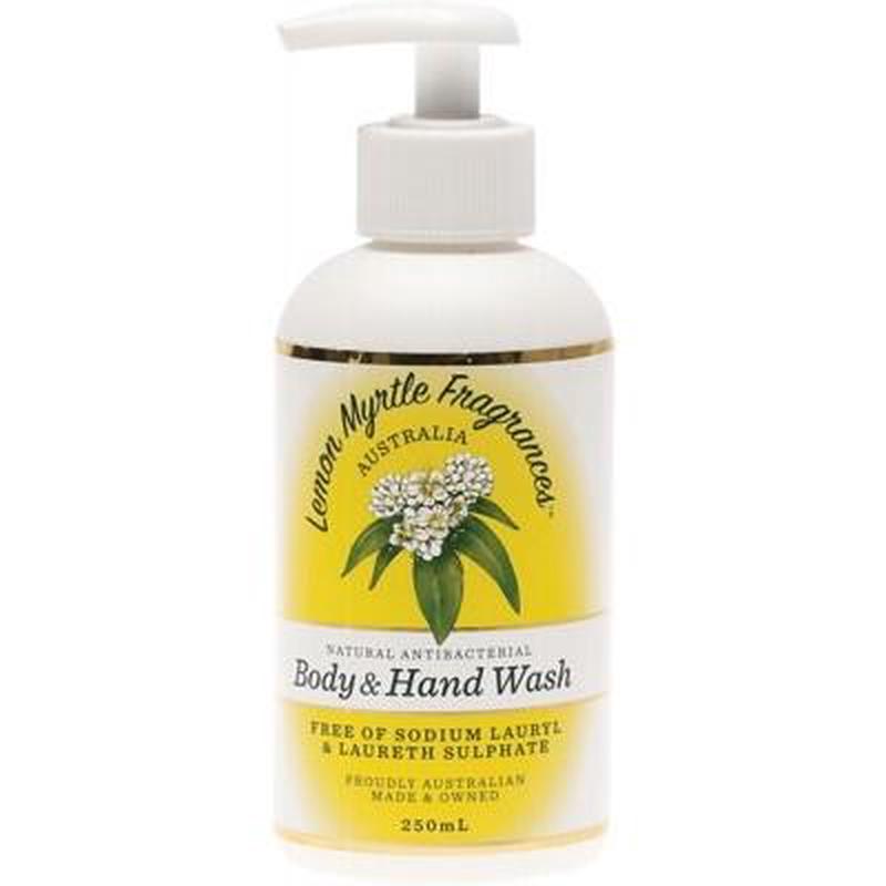 LEMON MYRTLE FRAGRANCES Hand & Body Wash Lemon Myrtle 250ml